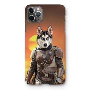 The Mando (Star Wars Inspired): Custom Pet Phone Case - Paw & Glory - Dog Portraits - Pet Portraits