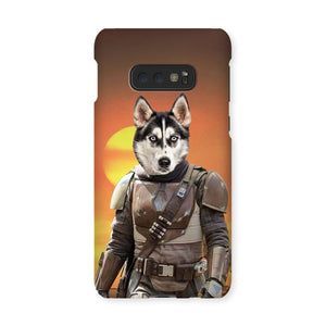 The Mando (Star Wars Inspired): Custom Pet Phone Case - Paw & Glory - Dog Portraits - Pet Portraits