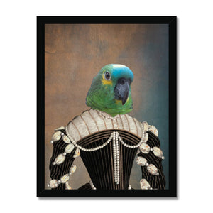 The Marquise: Animal Art Framed Portrait - Paw & Glory - Dog Portraits - Pet Portraits