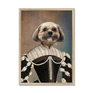 The Marquise: Custom Pet Portrait - Paw & Glory - Dog Portraits - Pet Portraits