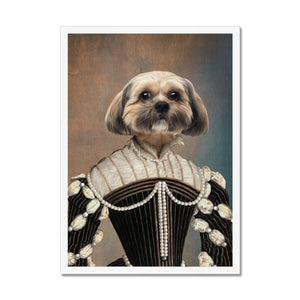 The Marquise: Custom Pet Portrait - Paw & Glory - Dog Portraits - Pet Portraits