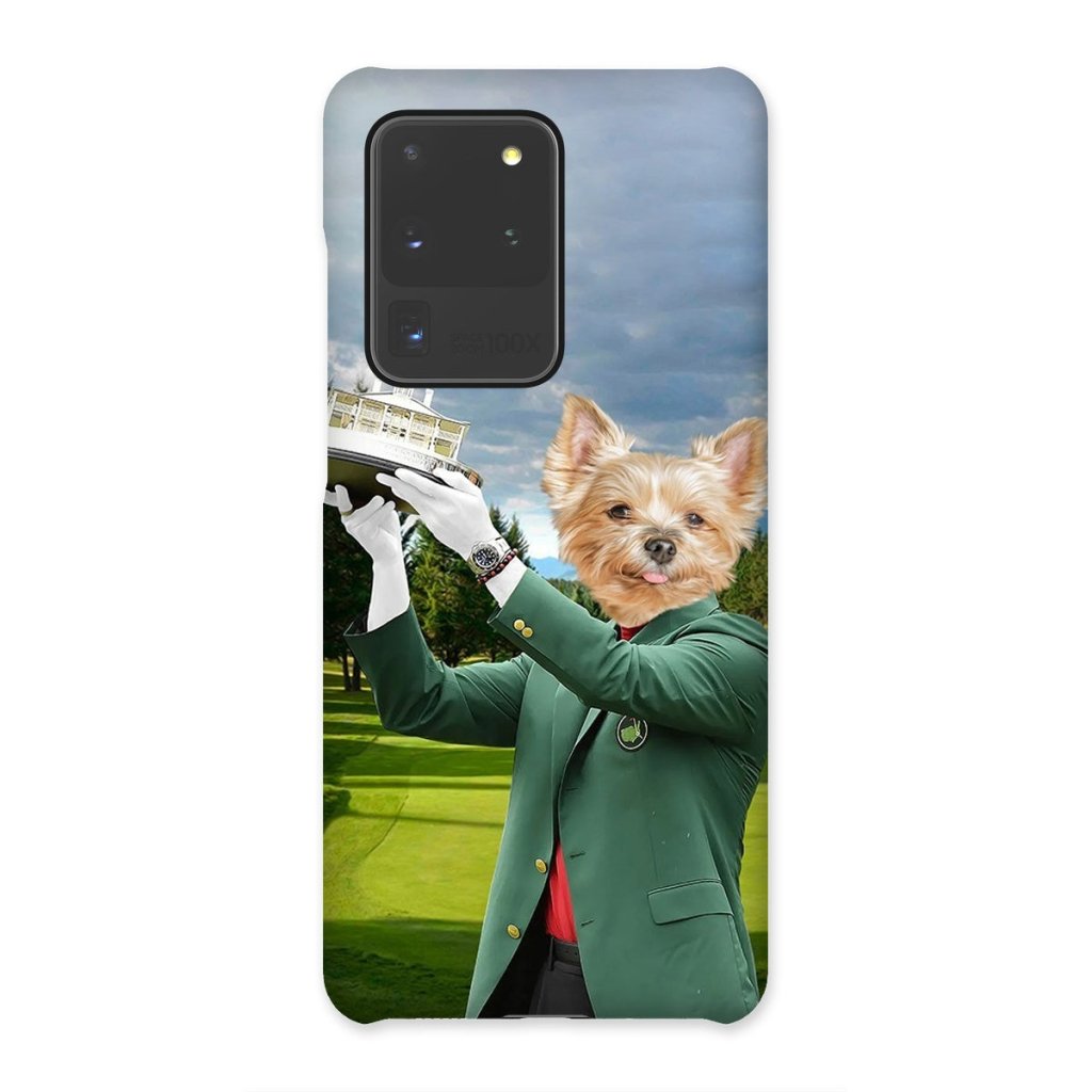 The Master: Custom Pet Phone Case - Paw & Glory - Dog Portraits - Pet Portraits