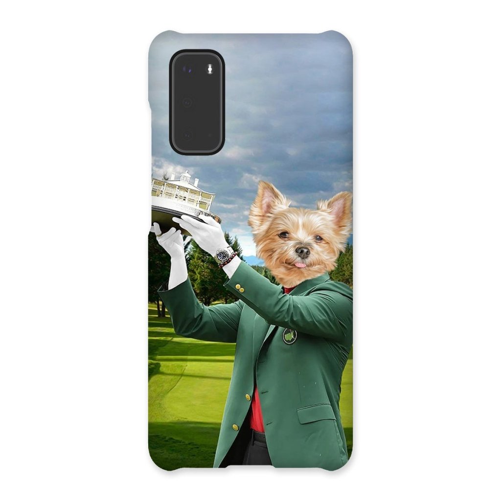 The Master: Custom Pet Phone Case - Paw & Glory - Dog Portraits - Pet Portraits