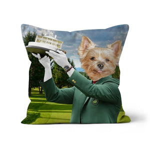 The Master: Custom Pet Pillow - Paw & Glory - Dog Portraits - Pet Portraits