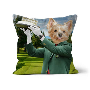 The Master: Custom Pet Pillow - Paw & Glory - Dog Portraits - Pet Portraits