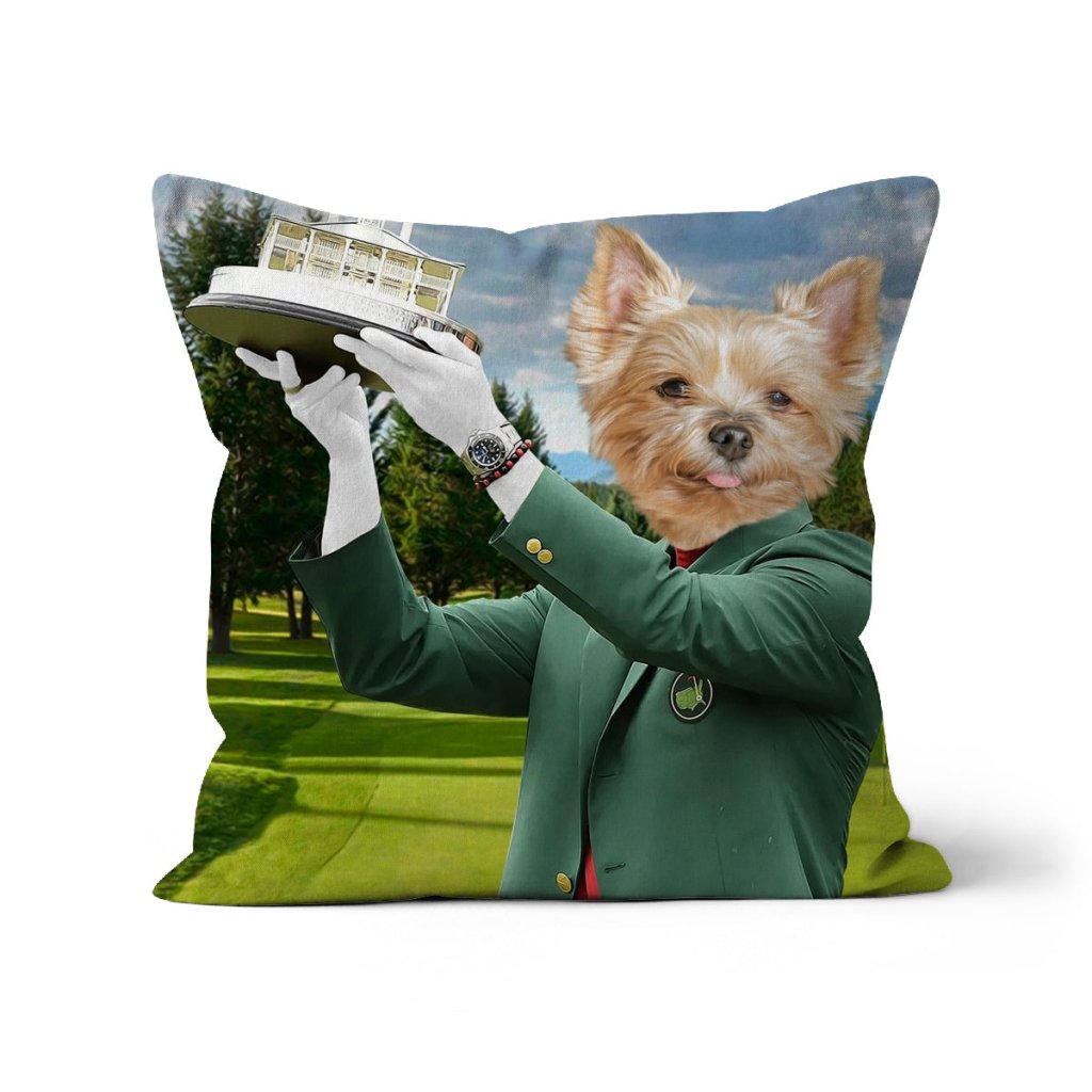 The Master: Custom Pet Pillow - Paw & Glory - Dog Portraits - Pet Portraits