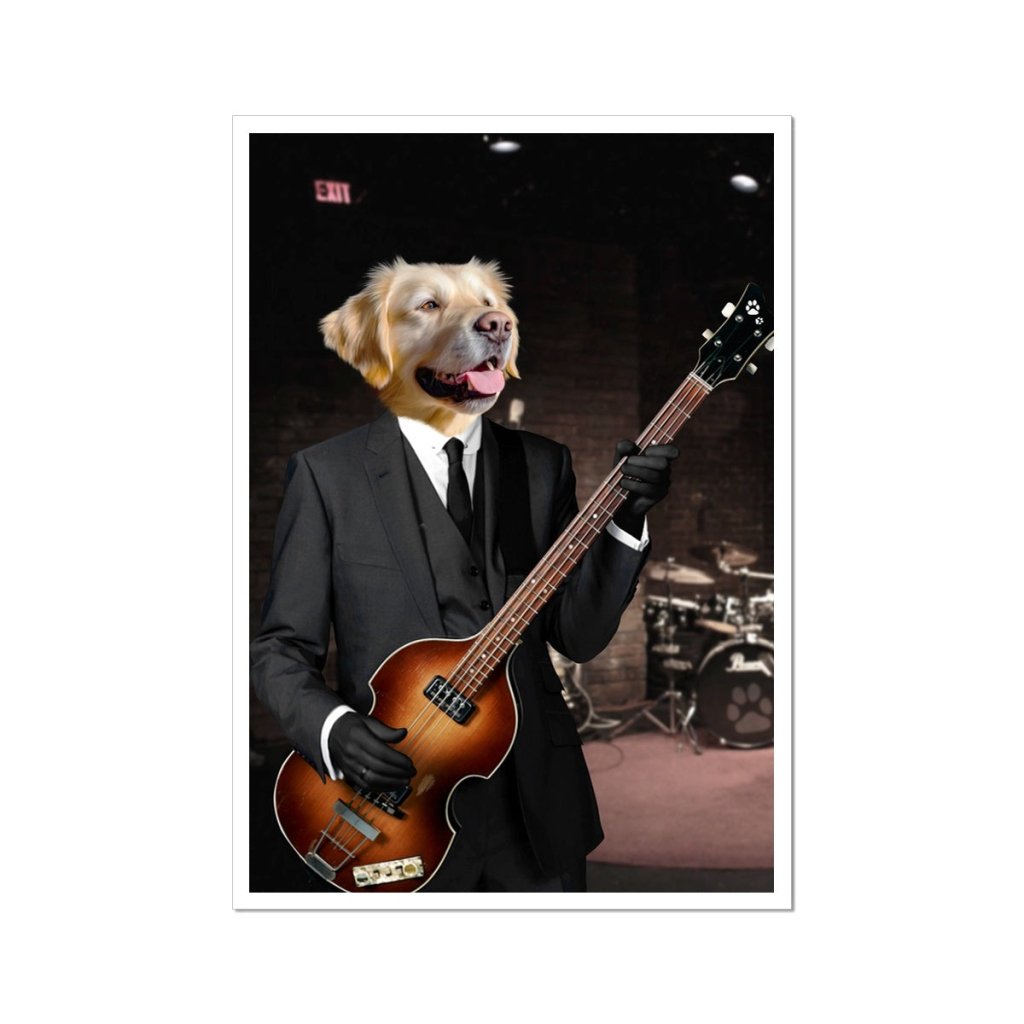 The McCartney: Custom Pet Poster - Paw & Glory - Dog Portraits - Pet Portraits