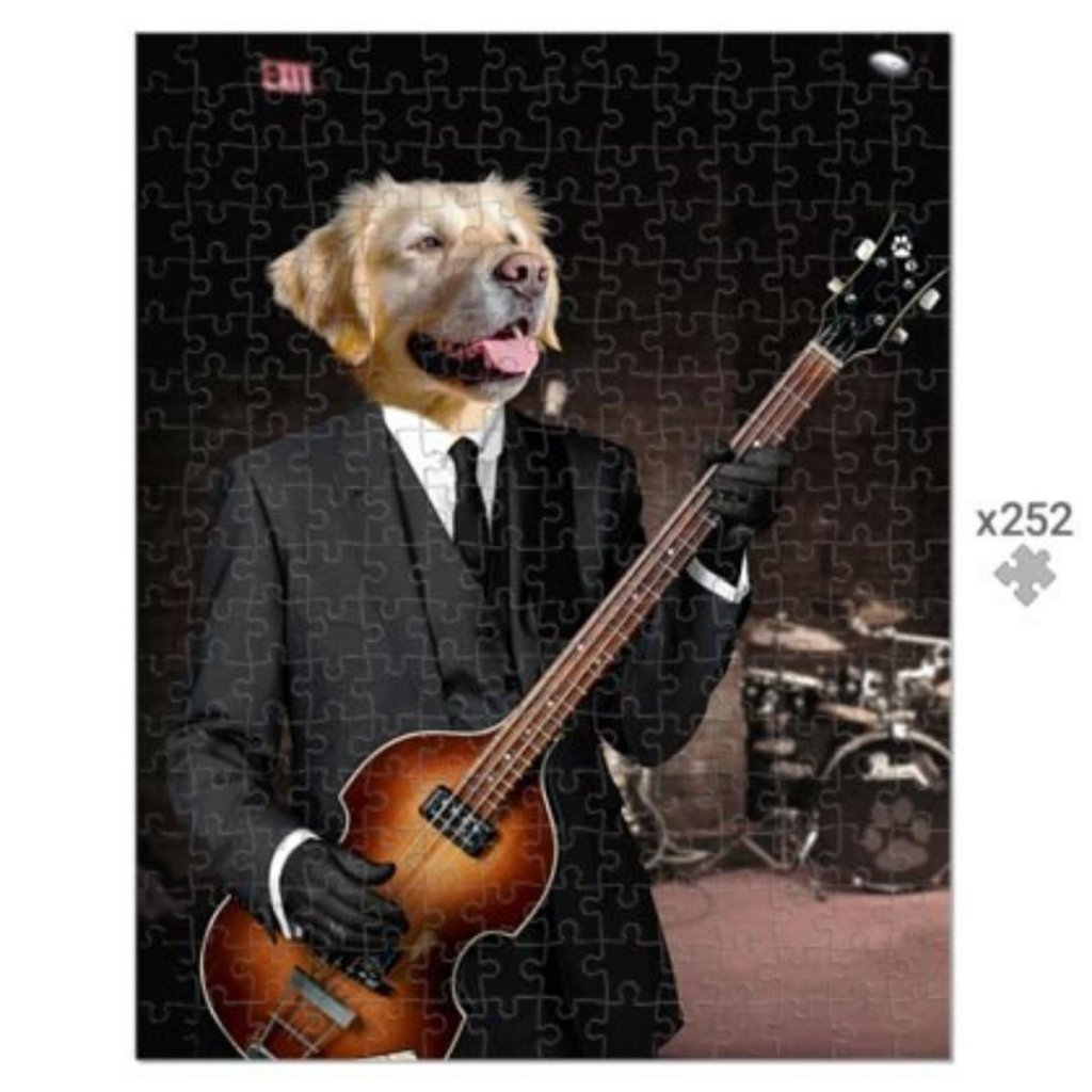 The McCartney: Custom Pet Puzzle - Paw & Glory - Dog Portraits - Pet Portraits