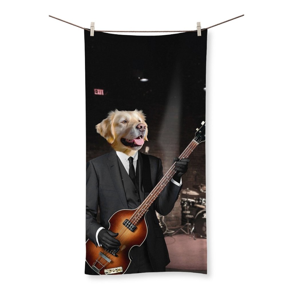 The McCartney: Custom Pet Towel - Paw & Glory - Dog Portraits - Pet Portraits