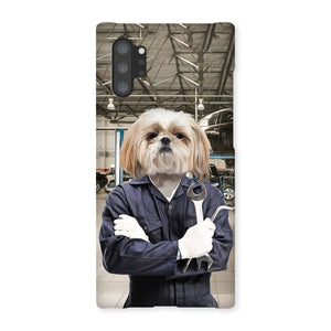 The Mechanic: Custom Pet Phone Case - Paw & Glory - Dog Portraits - Pet Portraits