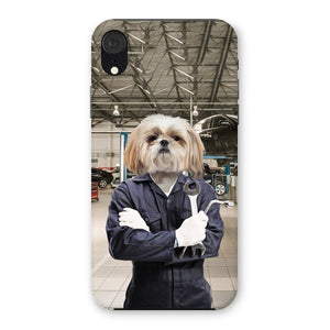 The Mechanic: Custom Pet Phone Case - Paw & Glory - Dog Portraits - Pet Portraits