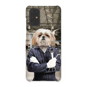 The Mechanic: Custom Pet Phone Case - Paw & Glory - Dog Portraits - Pet Portraits