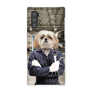 The Mechanic: Custom Pet Phone Case - Paw & Glory - Dog Portraits - Pet Portraits