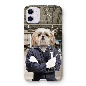 The Mechanic: Custom Pet Phone Case - Paw & Glory - Dog Portraits - Pet Portraits