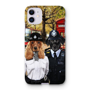 The Met Police Officers: Custom Pet Phone Case - Paw & Glory - Dog Portraits - Pet Portraits