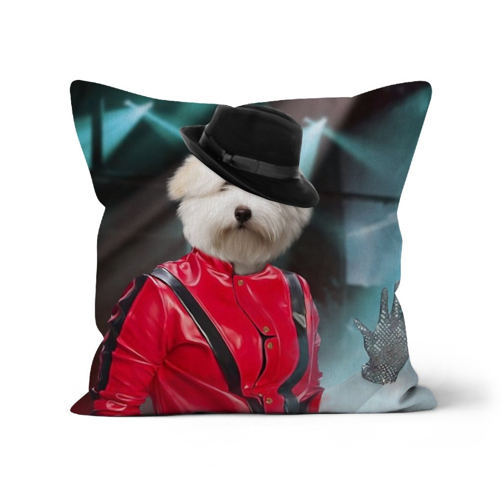 The Michael Jackson: Custom Pet Pillow - Paw & Glory - Dog Portraits - Pet Portraits