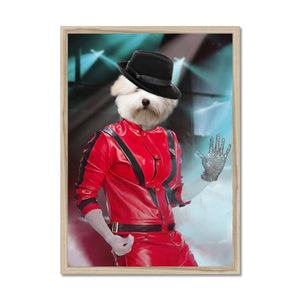 The Michael Jackson: Custom Pet Portrait - Paw & Glory - Dog Portraits - Pet Portraits