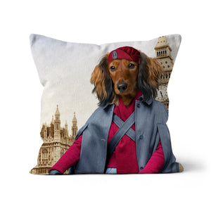 The Midwife (Call The Midwife Inspired): Custom Pet Pillow - Paw & Glory - Dog Portraits - Pet Portraits