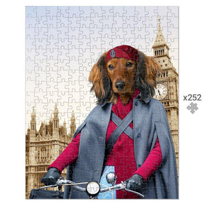 The Midwife (Call The Midwife Inspired): Custom Pet Puzzle - Paw & Glory - Dog Portraits - Pet Portraits