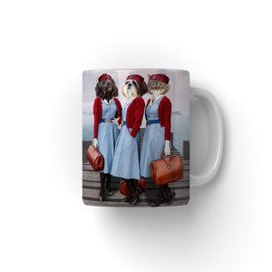 The Midwives (Call The Midwife Inspired): Custom Pet Coffee Mug - Paw & Glory - Dog Portraits - Pet Portraits