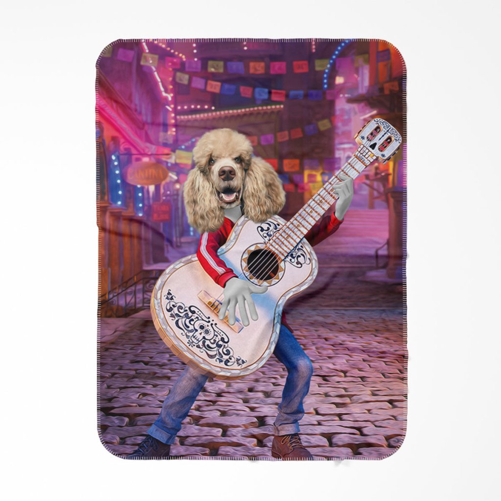 The Miguel (Coco Inspired): Custom Pet Blanket - Paw & Glory - Dog Portraits - Pet Portraits