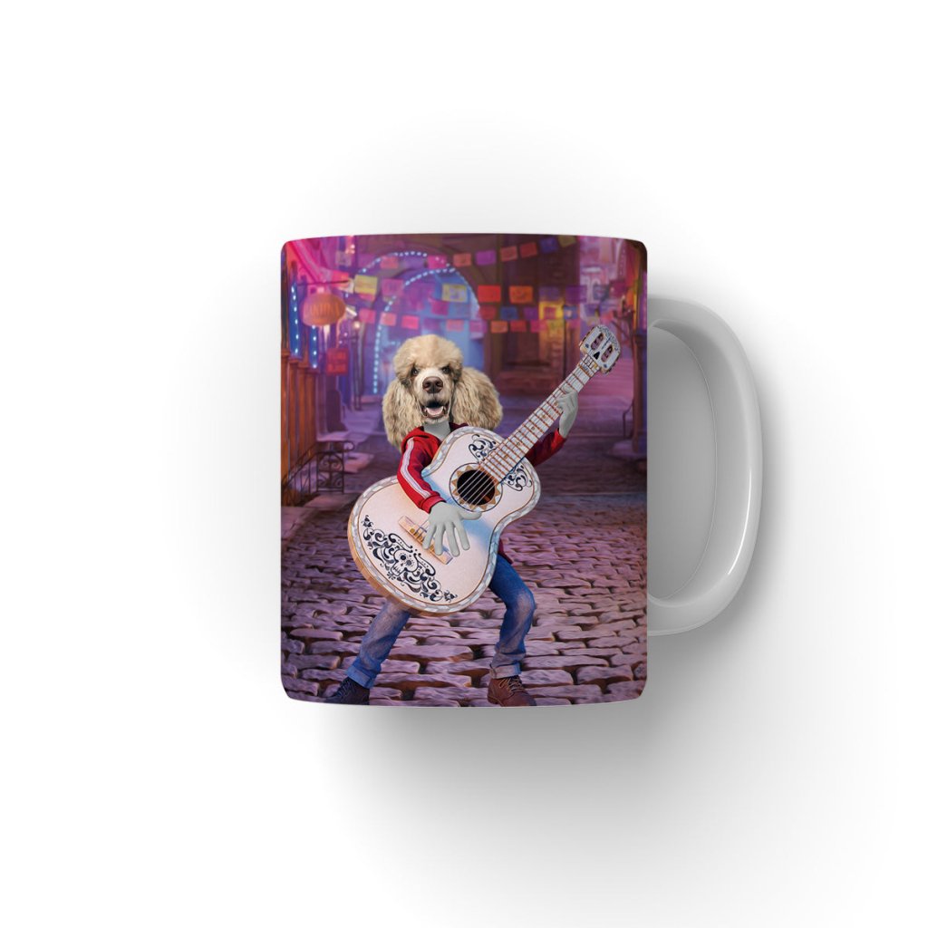 The Miguel (Coco Inspired): Custom Pet Mug - Paw & Glory - Dog Portraits - Pet Portraits