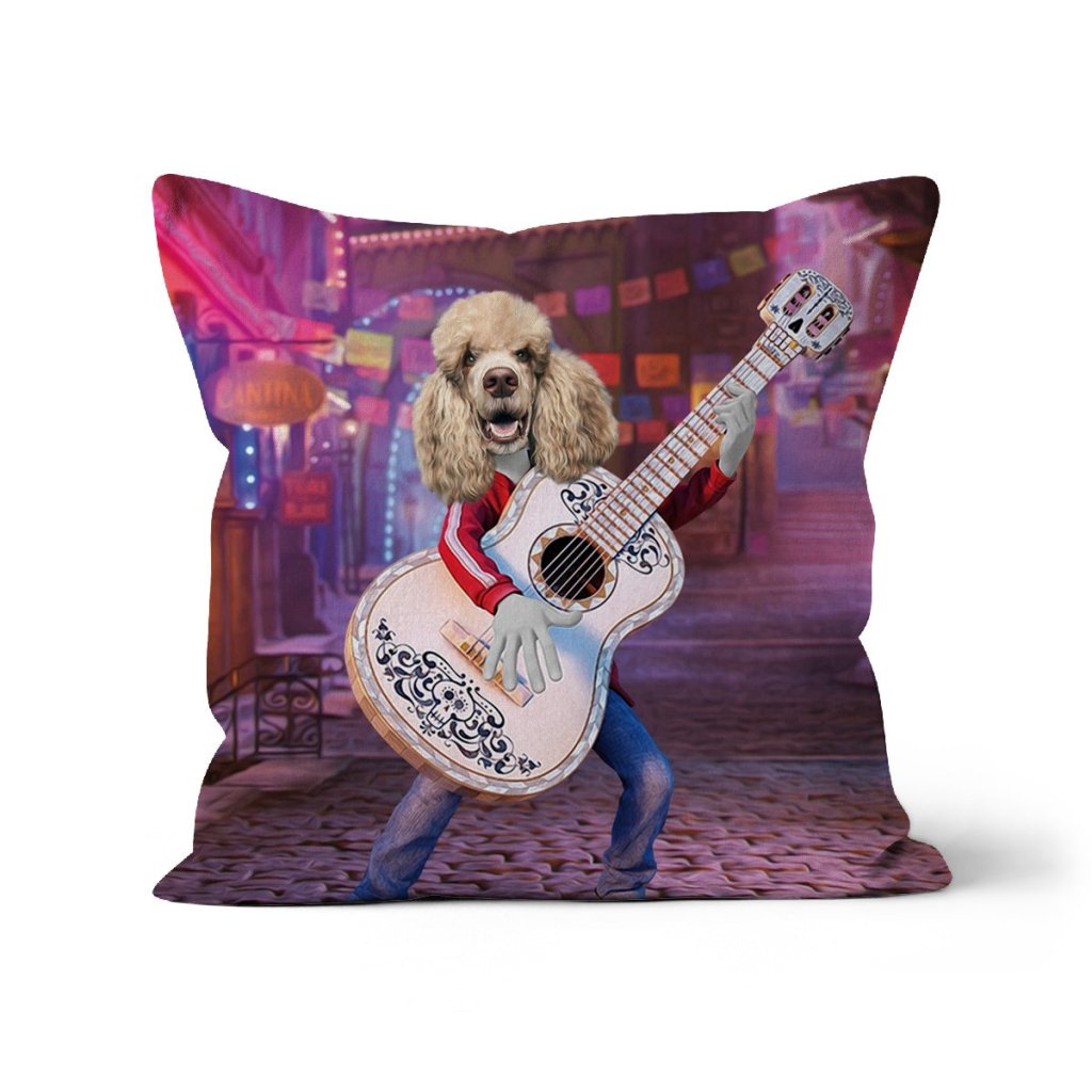 The Miguel (Coco Inspired): Custom Pet Pillow - Paw & Glory - Dog Portraits - Pet Portraits