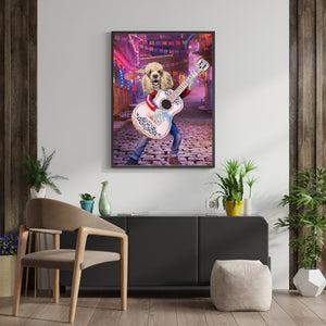 The Miguel (Coco Inspired): Custom Pet Portrait - Paw & Glory - Dog Portraits - Pet Portraits