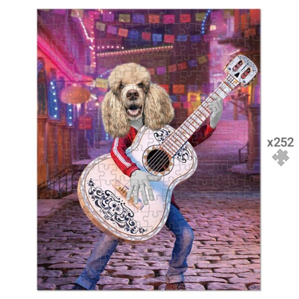 The Miguel (Coco Inspired): Custom Pet Puzzle - Paw & Glory - Dog Portraits - Pet Portraits