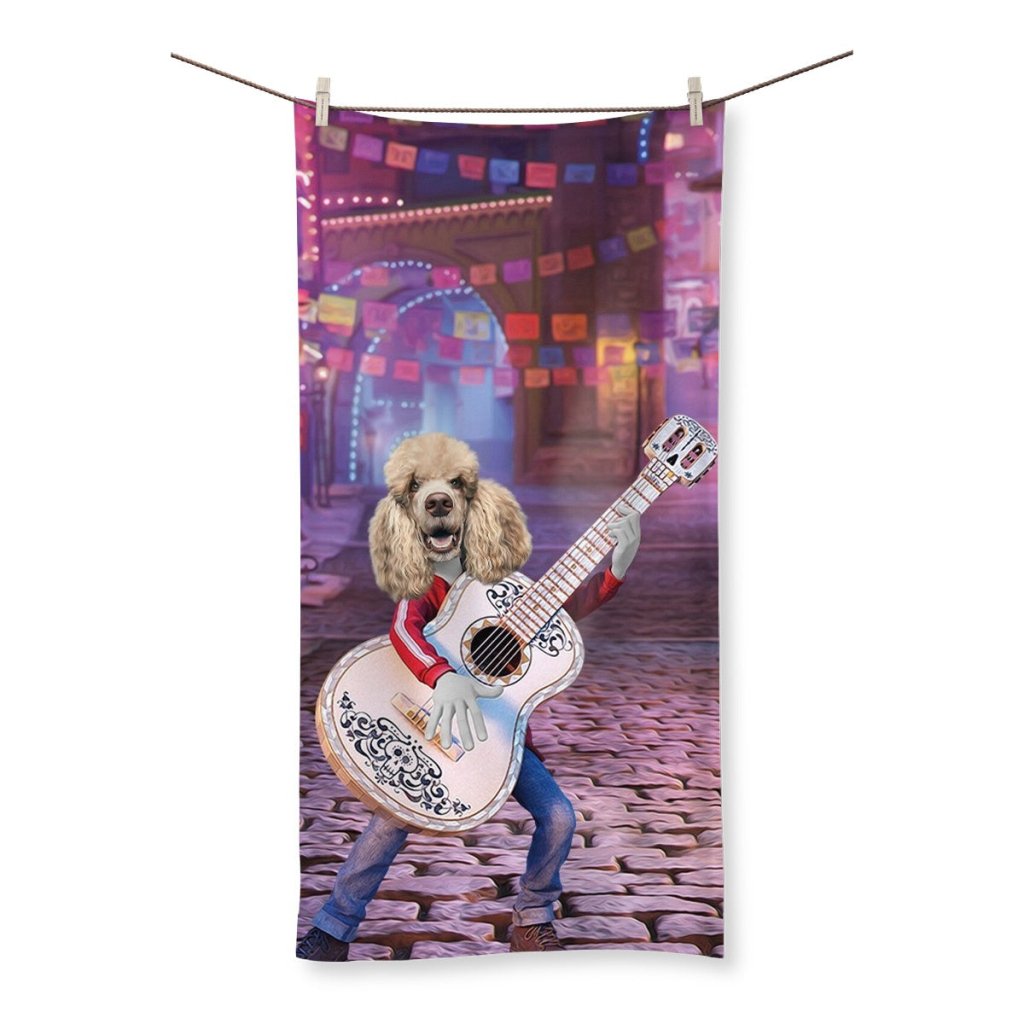 The Miguel (Coco Inspired): Custom Pet Towel - Paw & Glory - Dog Portraits - Pet Portraits