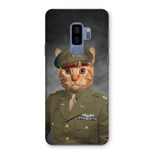 The Military Officer: Custom Pet Phone Case - Paw & Glory - Dog Portraits - Pet Portraits