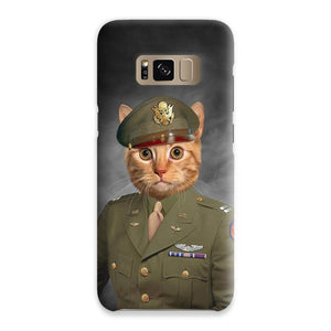 The Military Officer: Custom Pet Phone Case - Paw & Glory - Dog Portraits - Pet Portraits