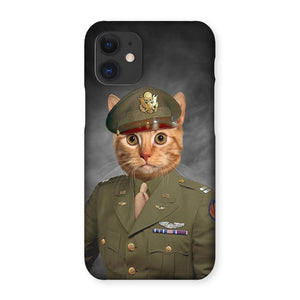 The Military Officer: Custom Pet Phone Case - Paw & Glory - Dog Portraits - Pet Portraits