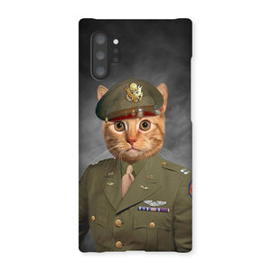 The Military Officer: Custom Pet Phone Case - Paw & Glory - Dog Portraits - Pet Portraits