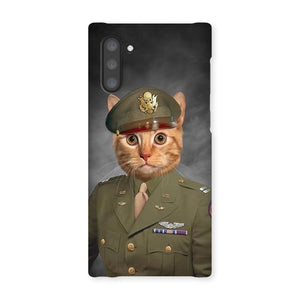 The Military Officer: Custom Pet Phone Case - Paw & Glory - Dog Portraits - Pet Portraits