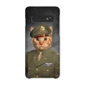 The Military Officer: Custom Pet Phone Case - Paw & Glory - Dog Portraits - Pet Portraits