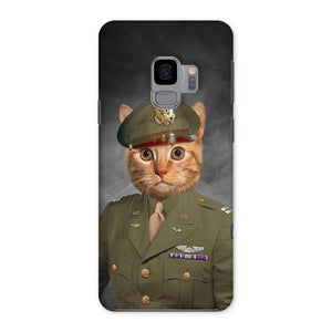 The Military Officer: Custom Pet Phone Case - Paw & Glory - Dog Portraits - Pet Portraits