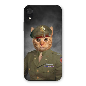 The Military Officer: Custom Pet Phone Case - Paw & Glory - Dog Portraits - Pet Portraits