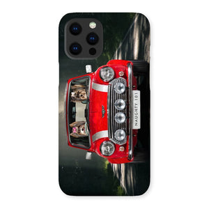 The Mini Touring: Custom Pet Phone Case - Paw & Glory - Dog Portraits - Pet Portraits