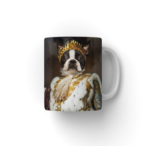 The Monarch: Custom Pet Coffee Mug - Paw & Glory - Dog Portraits - Pet Portraits