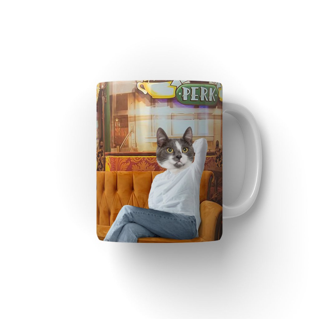 The Monica (Friends Inspired): Custom Pet Coffee Mug - Paw & Glory - Dog Portraits - Pet Portraits