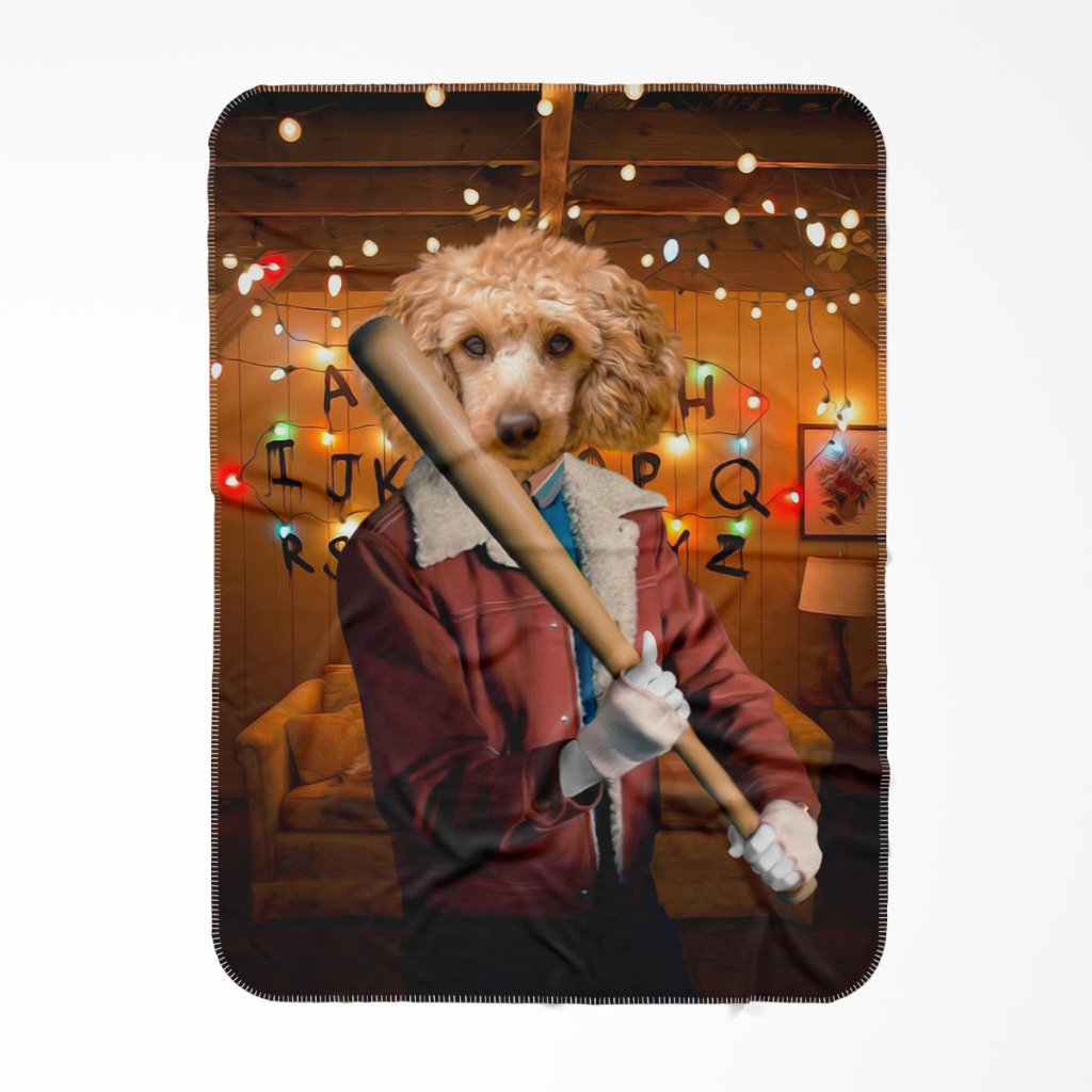 The Nancy (Stranger Things Inspired): Custom Pet Blanket - Paw & Glory - Dog Portraits - Pet Portraits