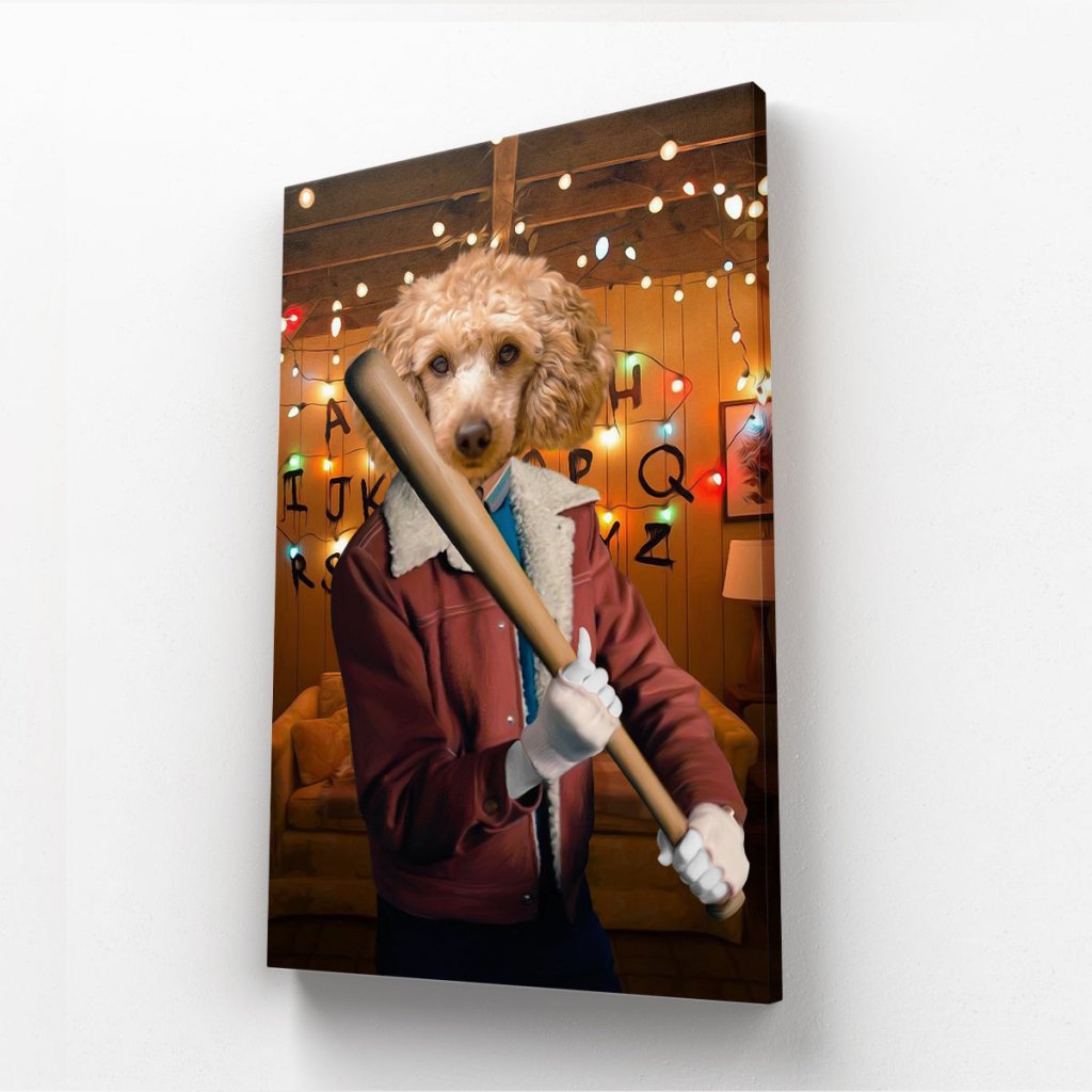 The Nancy (Stranger Things Inspired): Custom Pet Canvas - Paw & Glory - Dog Portraits - Pet Portraits