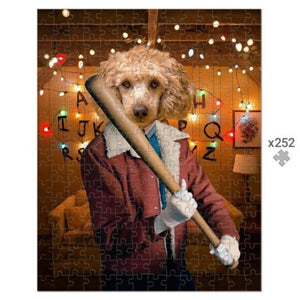 The Nancy (Stranger Things Inspired): Custom Pet Puzzle - Paw & Glory - Dog Portraits - Pet Portraits