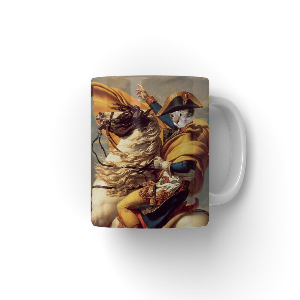 The Napoleon: Custom Pet Coffee Mug - Paw & Glory - Dog Portraits - Pet Portraits