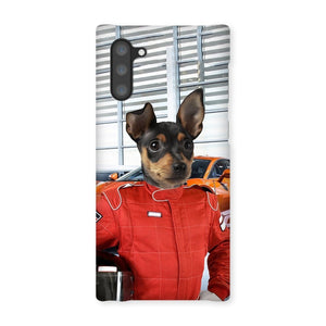 The Nascar Racer: Custom Pet Phone Case - Paw & Glory - Dog Portraits - Pet Portraits