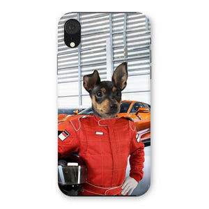 The Nascar Racer: Custom Pet Phone Case - Paw & Glory - Dog Portraits - Pet Portraits