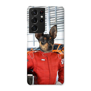 The Nascar Racer: Custom Pet Phone Case - Paw & Glory - Dog Portraits - Pet Portraits