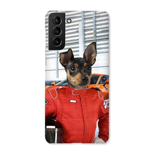 The Nascar Racer: Custom Pet Phone Case - Paw & Glory - Dog Portraits - Pet Portraits