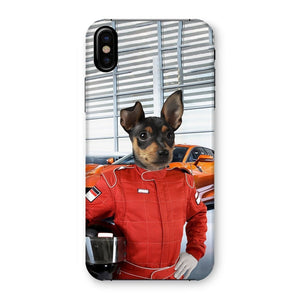 The Nascar Racer: Custom Pet Phone Case - Paw & Glory - Dog Portraits - Pet Portraits